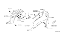 F31002GJAA-FENDER FRONT RH