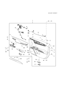 22859462-Garnish, side door (incl 2-19,24-28,33)