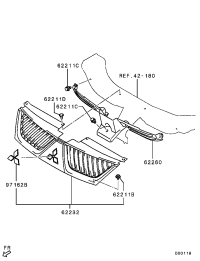 7450A172-COVER,HEADLAMP SUPT