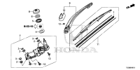 76710TSGH01-Motor comp, wiper