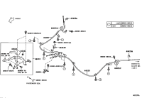 SU00300548-CABLE ASSY, PARKING BRAKE, NO.2