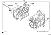 SU00300102-BLOCK SUB-ASSY, CYLINDER
