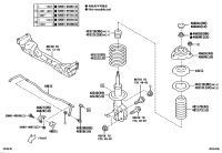 SU00300393-BRACKET, FRONT STABILIZER, NO.2, RH/LH
