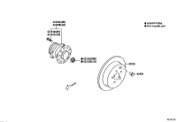 SU00302864-NUT (FOR REAR AXLE SHAFT),RH/LH