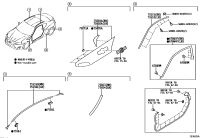 SU00303112-MOULDING SUB-ASSY