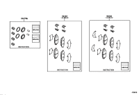 SU00304097-PAD KIT, DISC BRAKE, REAR