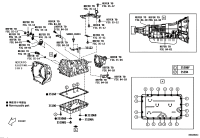 SU00303624-GASKET, AUTOMATIC TRANSMISSION OIL PAN