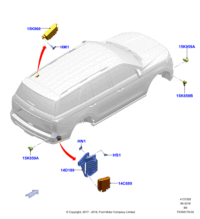 JL1Z14D189A-TIE ROD,FRT CENTRE