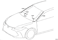 7553507020-Moulding, windshield, outside lower rh