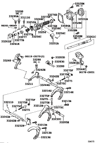 3326102030-SHAFT-SELECT LEVER