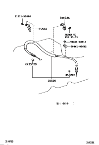 3552060111-CABLE ASSY, THROTTLE
