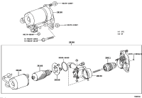 2801167030-CLUTCH SUB-ASSY, STARTER