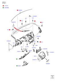 BM5T8B506AB-SENSOR ASSY-WHEEL SPEED,LH