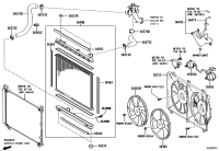 163630P340-MOTOR, COOLING FAN