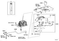 335500N070-FLOOR SHIFT ASSY