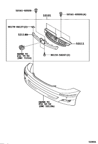 5310108050B1-GRILLE SUB-ASSY