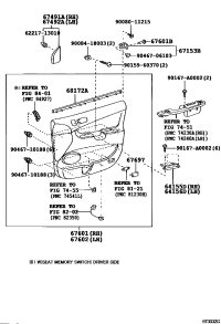 67610AE042E1-BOARD SUB-ASSY, FRONT DOOR TRIM, RH