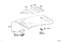63310F4022C1-HEADLINING ROOF