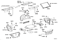 6471006012C0-COVER, LUGGAGE COMPARTMENT TRIM, INNER RH