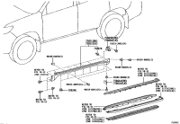 7580560050G0-MOULDING BODY