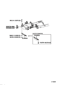 3830760030-SUPPORT SUB-ASSY, WINCH BASE, RH