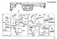 7390003010C0-AIR BAG ASSY, INSTRUMENT PANEL, LOWER NO.1