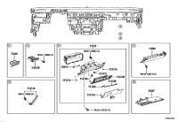7399003010C0-AIR BAG ASSY, INSTRUMENT PANEL, LOWER NO.2