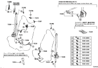 7322026540A0-BELT ASSY, FR SEAT