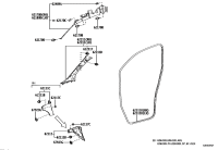 6222026140B0-GARNISH, FRONT PILLAR, LH