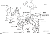 SU00300290-GASKET, INTAKE MANIFOLD TO HEAD, NO.1