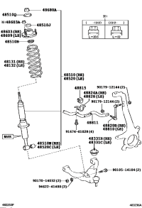 4851080496-ABSORBER ASSY