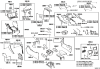 588100E571C4-BOX ASSY, CONSOLE