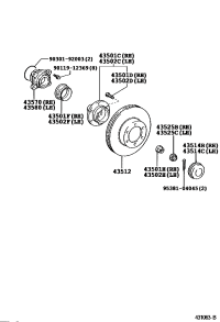 4351235320-DISC, FRONT