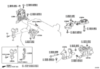 12305F2030-INSULATOR SUB-ASSY, ENGINE MOUNTING, RH
