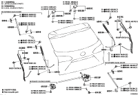 688100A120-HINGE ASSY, BACK DOOR, LH