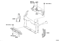 16595F2090-GUIDE, RADIATOR AIR