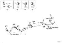 1742028712-PIPE ASSY, EXHAUST, CENTER