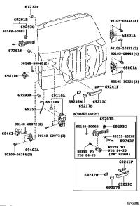 6880142050-Hinge sub-assy, back door