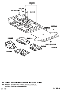 5851042670B0-CARPET ASSY, FLOOR