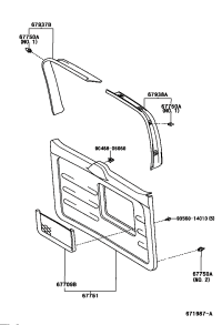 6793742021B1-GARNISH, BACK DOOR