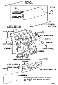 6700542260-PANEL SUB-ASSY, BACK