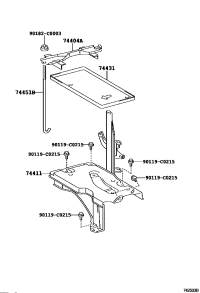 744100D060-CARRIER, BATTERY