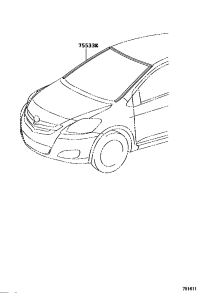 755330D070-MOULDING