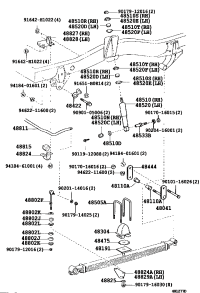 4844436100-Strut mounting