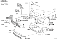 531120E300-GRILLE, RADIATOR, LOWER NO.1