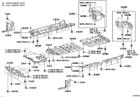 57628F4060-COVER, RR FLOOR SIDE