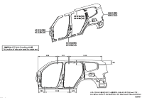 6113260280-PILLAR, FRONT BODY, OUTER LH
