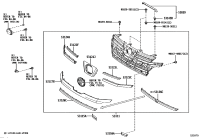 5311558030-BRACKET, RADIATOR GRILLE SUPPORT, RH