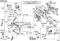 5320928090-SUPPORT SUB-ASSY, HOOD LOCK