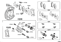0446645010-PAD KIT DISC BRAKE